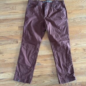 NWOT Duluth Flex Fire Hose slim fit brown jeans size 38x32